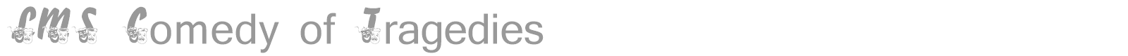 LMS Comedy Of Tragedies font preview
